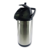 Garrafa Térmica Para Tereré Aço Inox Com Alavanca - 5l