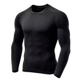 Camisa Térmica Masculina Proteção Solar 50+ Tecido Uv Gelado