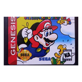 Sup Mario World 64 Para Sega Genesis Megadrive. Repro