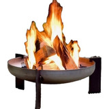 Lareira Jardim Externa Portatil, 45 Cm Firepit 5mm