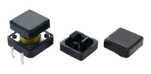 Capuchon P/tact Switch 12mm X 10 Pcs