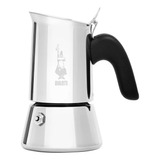 Cafetera Bialetti New Venus 2 Tazas Acero Inoxidable Italiana Color Acero Inoxidable