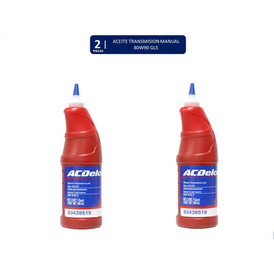 Aceite Transmision Manual 80w90 Gl5 946 Ml 2pzas | Envío gratis