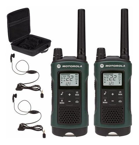 Set Radio Telefono Waklie Talkie Motorola T465 100% Original