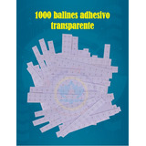 1000 Balines Para Auriculoterapia Con Adhesivo Transparente