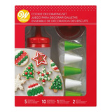 Set Para Decorar Galletas C/18 Pzas Navidad 409-0-0011