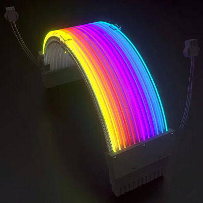 Cabo Extensor Redragon Rgb 24 Pin Rd-gcp06 Preto | Frete grátis
