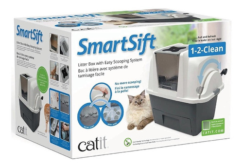 Baño Sanitario Premium Gatos Smartsift Catit + Envío Gratis