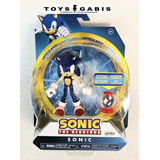 Sonic The Hedgehog Con Accesorios Figura Flexible Nueva