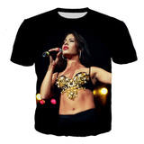 Camisetas De Moda De Selena Quintanilla Impresas En 3d