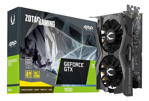 Zotac Gaming Geforce Gtx 1650 Amp Core 4gb Gddr6 128-bit Tar