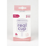 Copa Menstrual +16 Años Reutilizable Real Cup X2