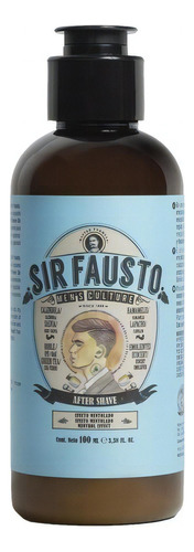 After Shave Sir Fausto Afeitado Barberia Refrescante 100ml