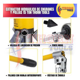 Extractor Hidraulico De Engranes Y Poleas 15 Ton Thorn Tools