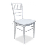 Silla Plastica Reforzable Apilable Tiffany Blanca Rollerhoy