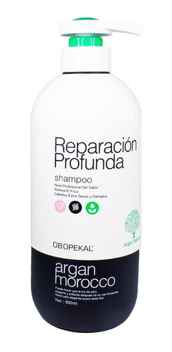 Shampoo Reparación Profunda Obopekal 800 Ml