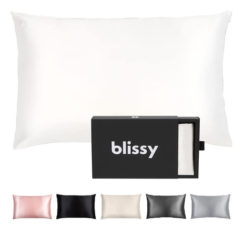 Blissy Funda De Almohada De Seda Protección Total Para Cab