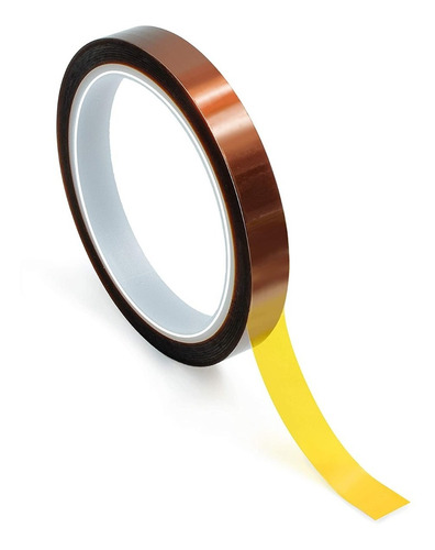 Cinta Kapton Adhesiva De Alta Temperatura 1.0cm X 33m