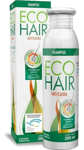 Shampoo  Ecohair Anticaída 200 ml