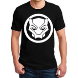 Remeras Black Panther Circulo Pantera Negra Comic Superheroe