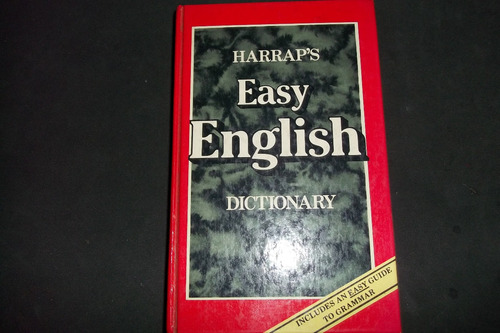  Dictionary- Harraps -easy English- P.h.collin--usado-1980