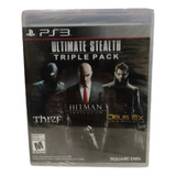 Ultimate Stealth Triple Pack Thief Hitman Deus Ex Ps3 Juego