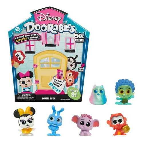 Disney Doorables Series 9 Peek Juguetes Licencia Oficial 