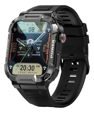 Reloj Inteligente Ip68 Militar E Impermeable Para Hombre