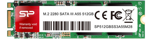 Silicon Power 512gb A55 M.2 Ssd Sata Iii Unidad Interna De .