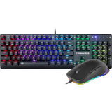 Teclado Y Mouse Gamer Combo Fantech Mvp 862 Commander