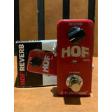 Pedal De Reverb Hall Of Fame Mini - Hof - Tc