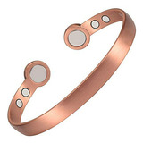 Wollet Pulsera Magnética De Cobre Brazalete Para Hombre Y Mu