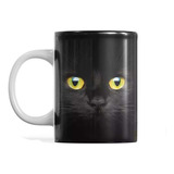 Taza Ceramica Gato Negro