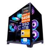 Pc Gamer Ryzen 7 5700g, 1tb, 64gb, B550 Aorus, Water Cooler