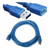 Extension Usb 3.0  1,5 Metros Con Filtro Usb Macho Usb Hembr