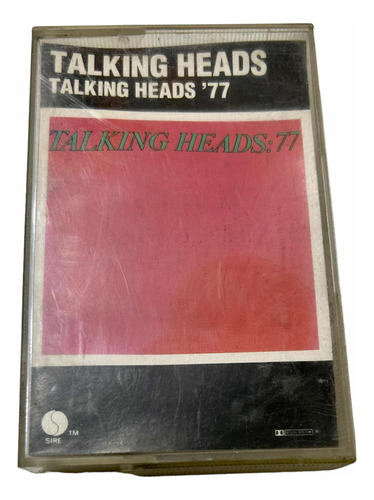 Cassette Original De Época Talking Heads 77