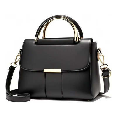 Ninzi® Bolsos De Mano Y Hombro Asa Superior Para Mujer Bandolera Color Negro | MercadoLibre