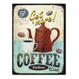 #1423 - Cuadro Decorativo - Café Coffee Bar Quincho Poster