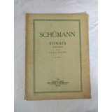 Schumann Sonata Sol Menor Piano - Ricordi - Partituras