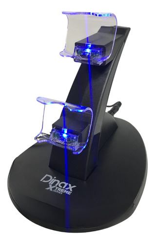 Base Cargadora Doble Para Joystick Soporte Vertical Ps4 Usb 