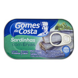 Sardinha Com Ervas Gomes Da Costa Lata 84g