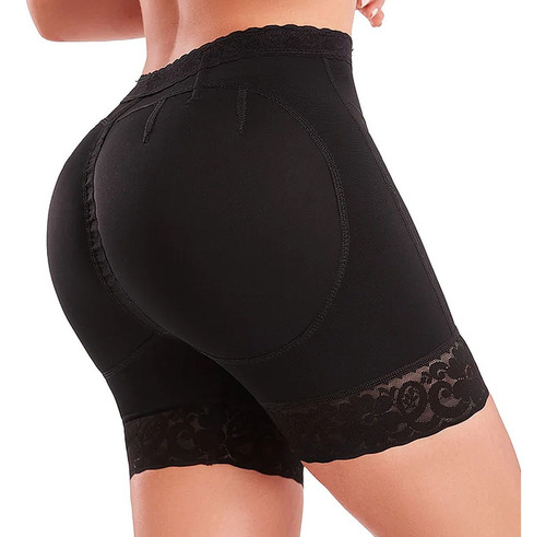 Faja Colombiana Body Panty Short Sin Látex Levanta Glúteos