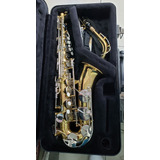 Saxofon Alto Yamaha Yas 200adii Advantage Dorado En Estuche