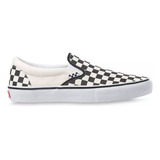 Zapatillas Vans Mn Skate Slip-on Checker Black/off White