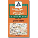 Indian Peaks James Peak Wilderness Colorado Topographic Mapa