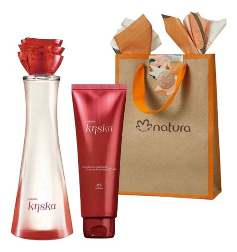 Presente Natura Perfume Kriska Clássico Com Hidratante