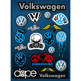 Kit De Adhesivos, Stickers Volkswagen, Calcomanias