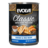 Evolve Dog Lata Pollo - 374 Gr