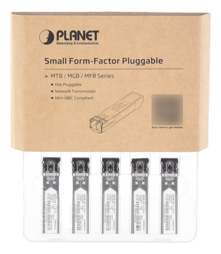 Paquete De 10 Piezas Del Transceptor Mini-gbic Sfp 1g Lc Dup