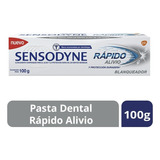 Crema Dental Sensodyne Rápido Alivio Blanqueador X 100g